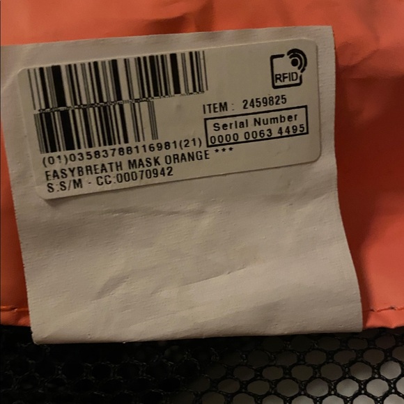 Easy Breath Subea snorkel mask S/M female or child face - Picture 8 of 9